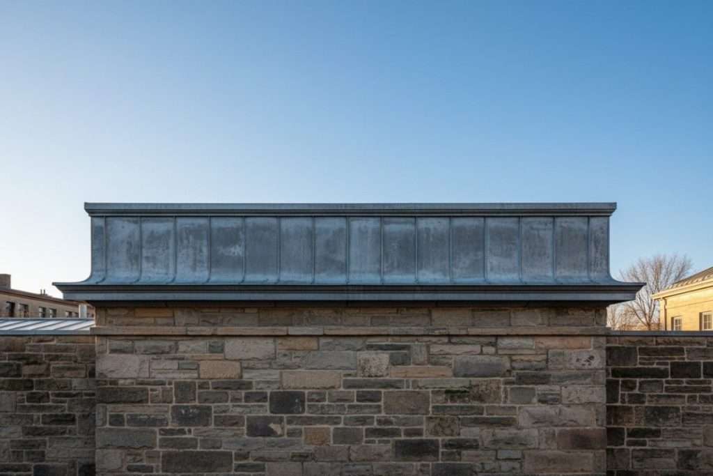 Entablement zinc : protection et esthétisme pour votre façade